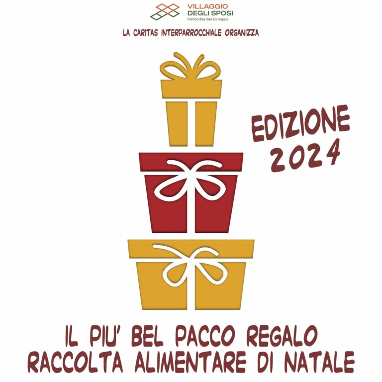 Raccolta alimenti Natale 2024